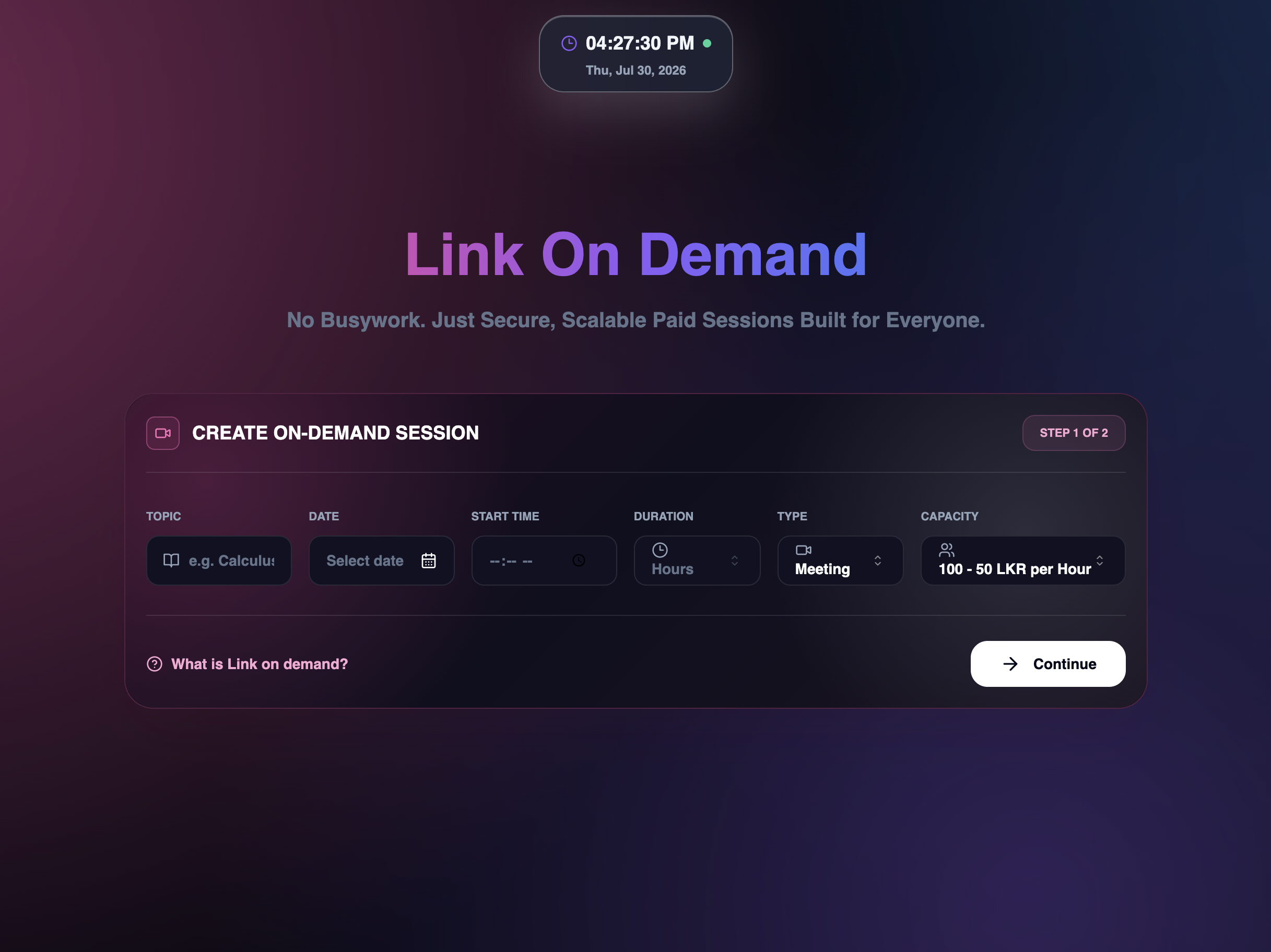 Premium Zoom links